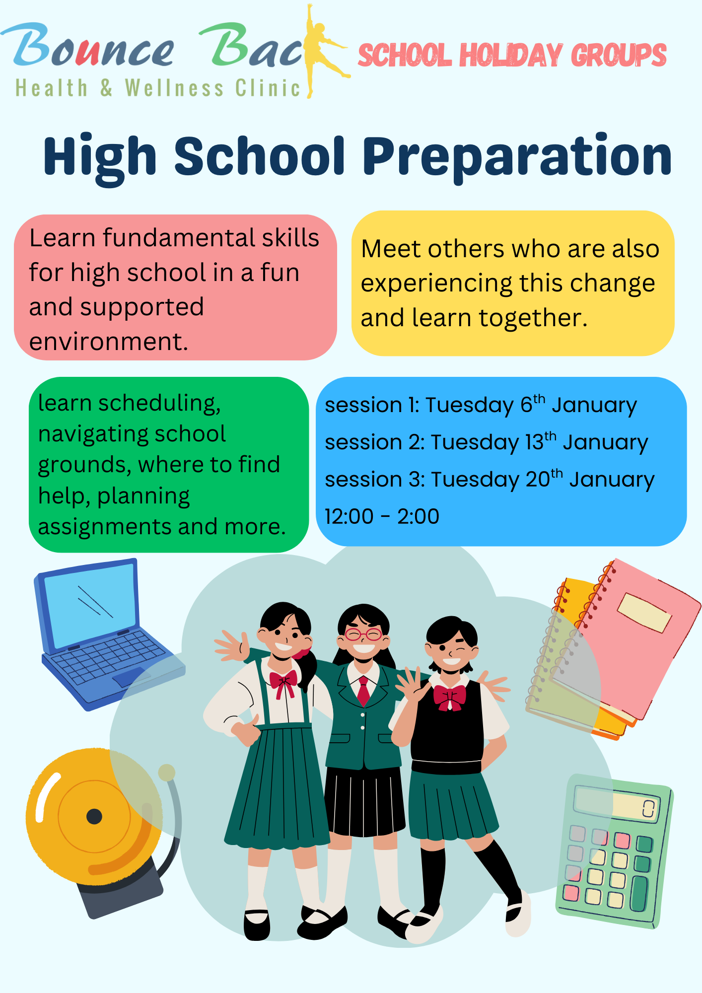 bounce-back-health-school-holiday-program-high-school-prep